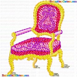 Chairs 45 Embroidery Design