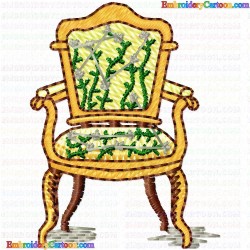 Chairs 46 Embroidery Design