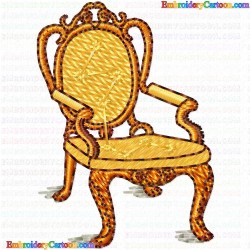 Chairs 48 Embroidery Design