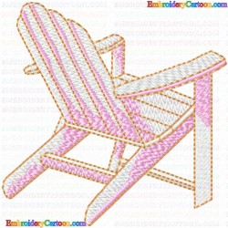 Chairs 4 Embroidery Design