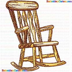 Chairs 52 Embroidery Design