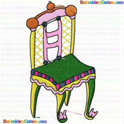 Chairs 54 Embroidery Design