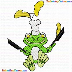 Chef 11 Embroidery Design