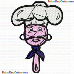 Chef 28 Embroidery Design