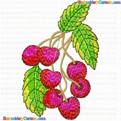 Cherry 16 Embroidery Design