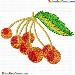 Cherry 20 Embroidery Design