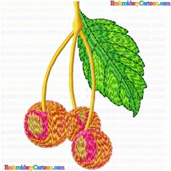 Cherry 21 Embroidery Design