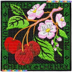 Cherry 29 Embroidery Design