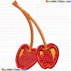 Cherry 5 Embroidery Design