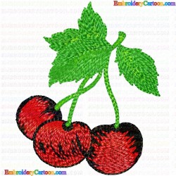 Cherry 6 Embroidery Design