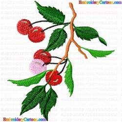 Cherry 9 Embroidery Design