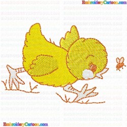 Chick 11 Embroidery Design