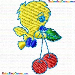 Chick 5 Embroidery Design