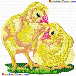 Chickens and Roosters 103 Embroidery Design