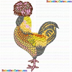 Chickens and Roosters 111 Embroidery Design