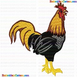 Chickens and Roosters 148 Embroidery Design