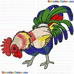 Chickens and Roosters 163 Embroidery Design