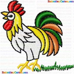 Chickens and Roosters 37 Embroidery Design