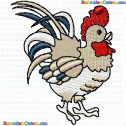 Chickens and Roosters 52 Embroidery Design