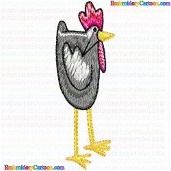 Chickens and Roosters 62 Embroidery Design