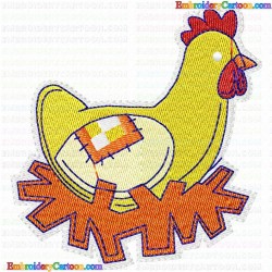 Chickens and Roosters 9 Embroidery Design