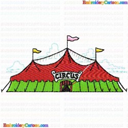 Cirque 16 Embroidery Design