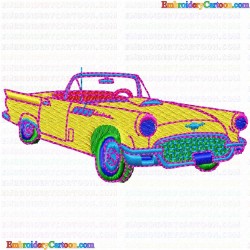 ClassicCars 11 Embroidery Design