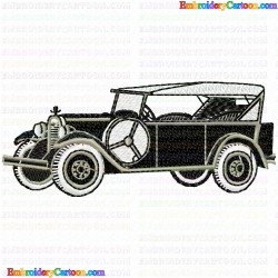 ClassicCars 21 Embroidery Design