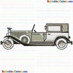 ClassicCars 25 Embroidery Design