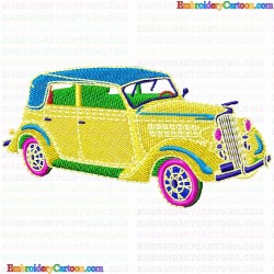 ClassicCars 5 Embroidery Design