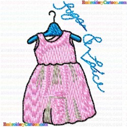 Clothes 11 Embroidery Design