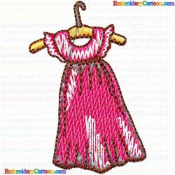 Clothes 34 Embroidery Design