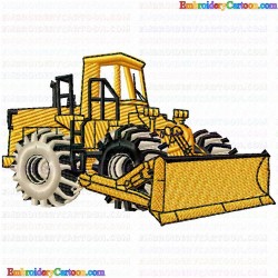 Construction Machinery Vehicles 23 Embroidery Design