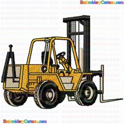 Construction Machinery Vehicles 24 Embroidery Design