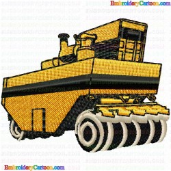 Construction Machinery Vehicles 26 Embroidery Design