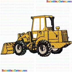 Construction Machinery Vehicles 29 Embroidery Design