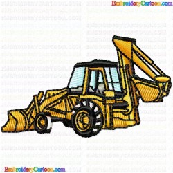 Construction Machinery Vehicles 32 Embroidery Design