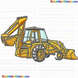 Construction Machinery Vehicles 33 Embroidery Design