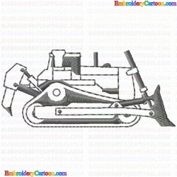 Construction Machinery Vehicles 37 Embroidery Design