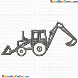 Construction Machinery Vehicles 42 Embroidery Design