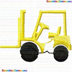 Construction Machinery Vehicles 48 Embroidery Design