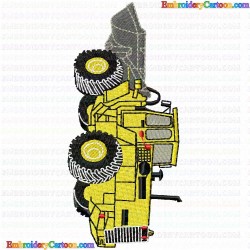 Construction Machinery Vehicles 50 Embroidery Design