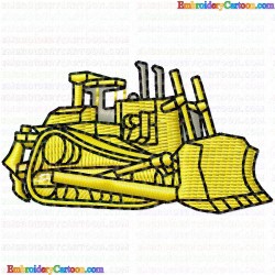 Construction Machinery Vehicles 51 Embroidery Design