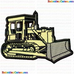 Construction Machinery Vehicles 53 Embroidery Design