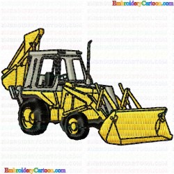 Construction Machinery Vehicles 54 Embroidery Design