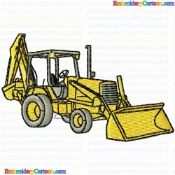 Construction Machinery Vehicles 56 Embroidery Design