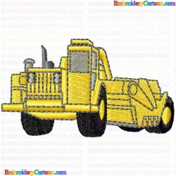 Construction Machinery Vehicles 58 Embroidery Design