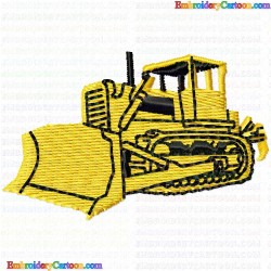 Construction Machinery Vehicles 59 Embroidery Design