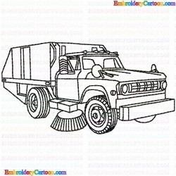 Construction Machinery Vehicles 63 Embroidery Design