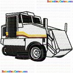 Construction Machinery Vehicles 65 Embroidery Design